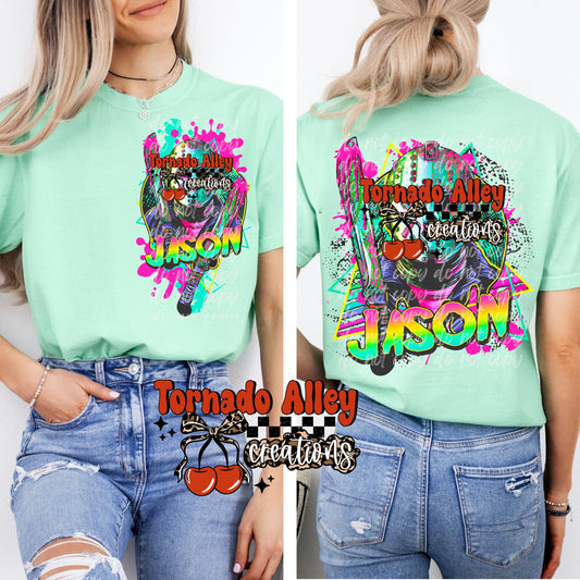Neon Slasher Tee