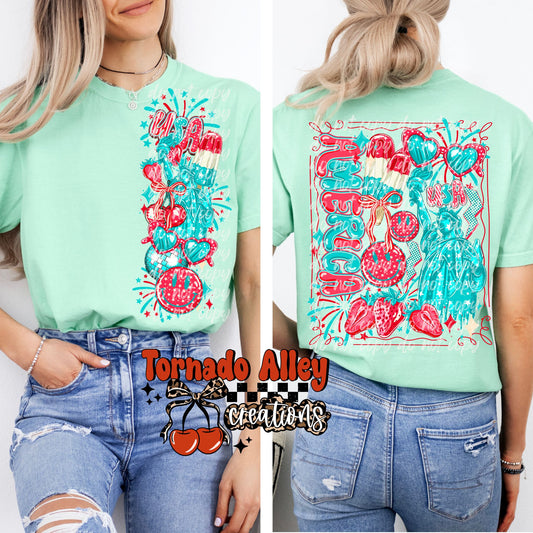 Retro America Tee