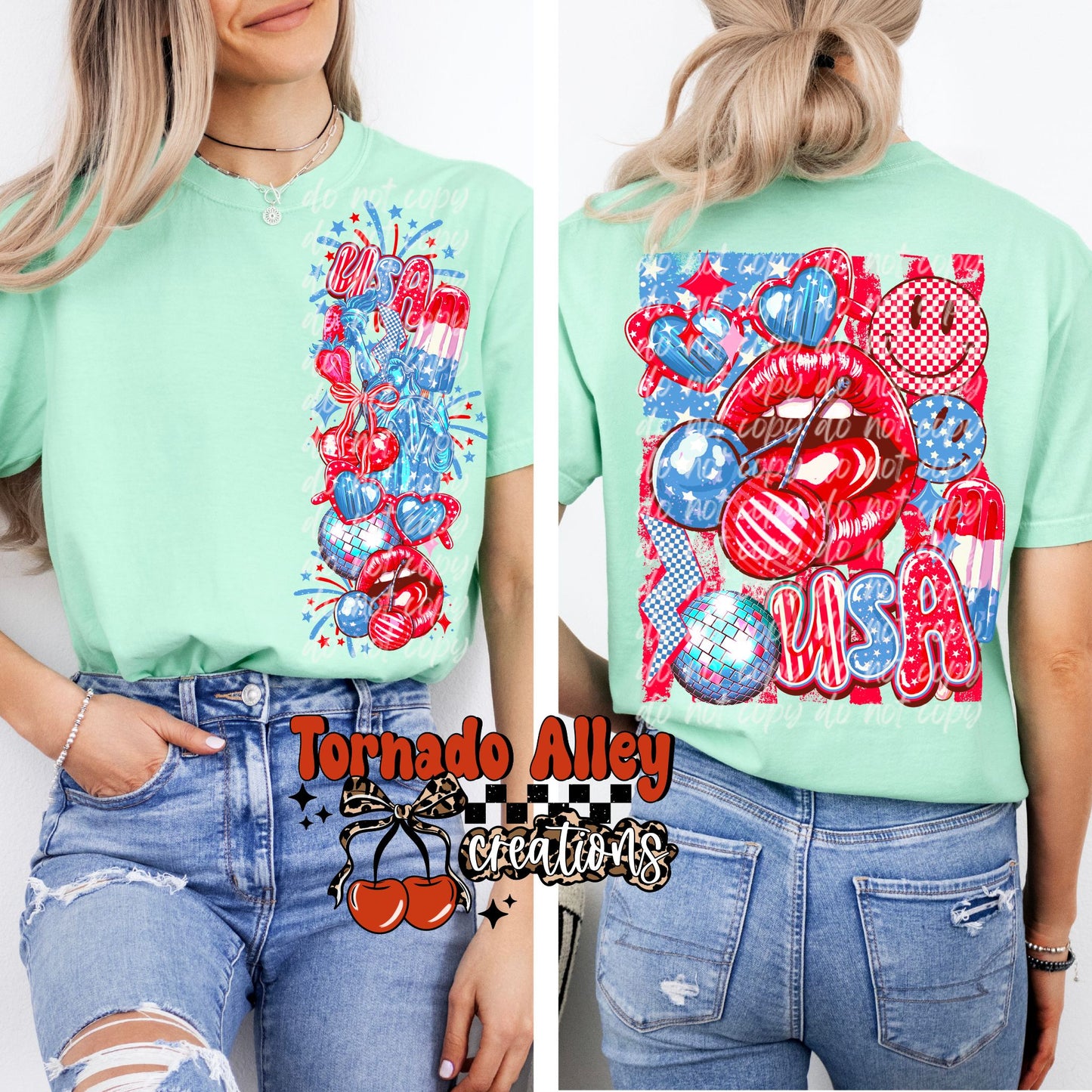 Retro USA Tee