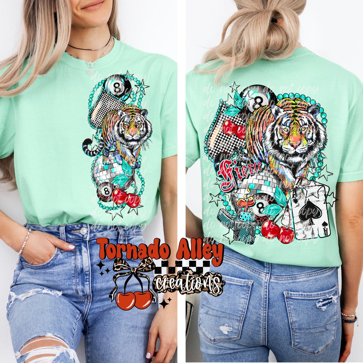 Edgy Tiger Tee