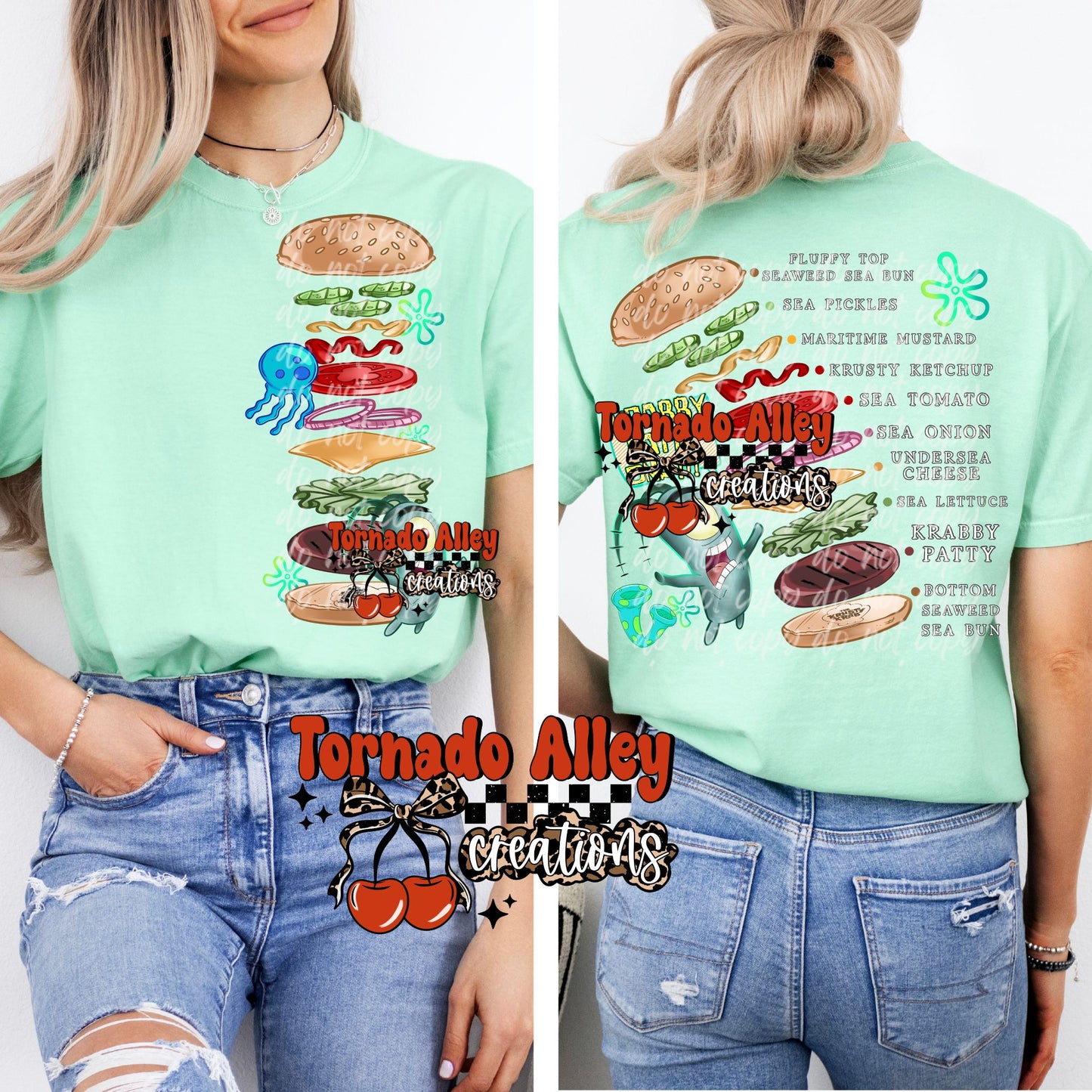 Burger Recipe Tee
