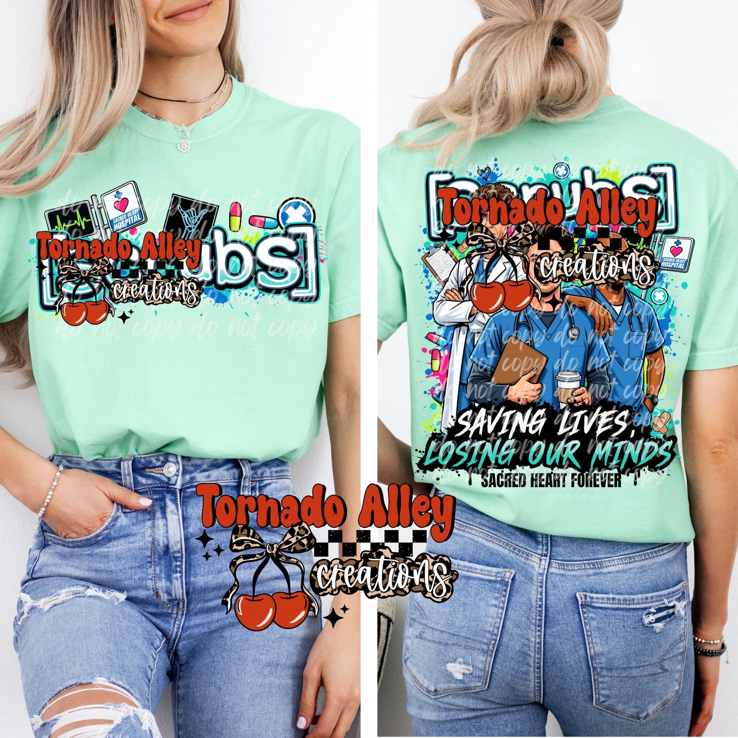 Saving Lives Losing Our Minds Tee