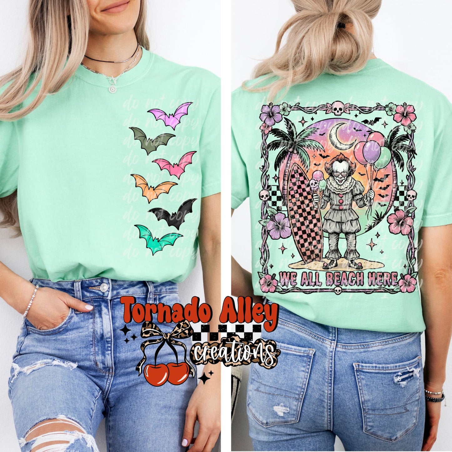 We All Beach Here Tee