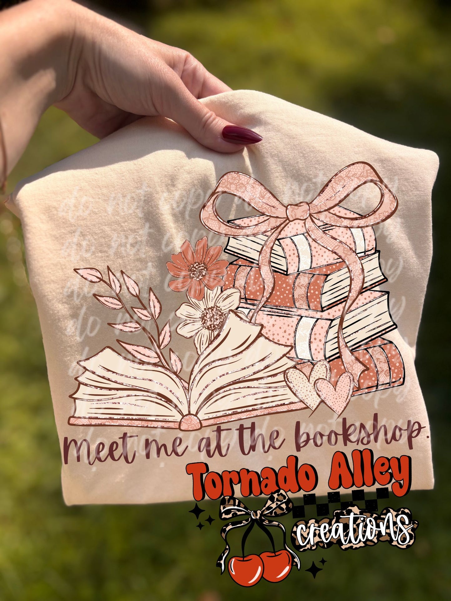 Meet Me At The Bookshop Tee