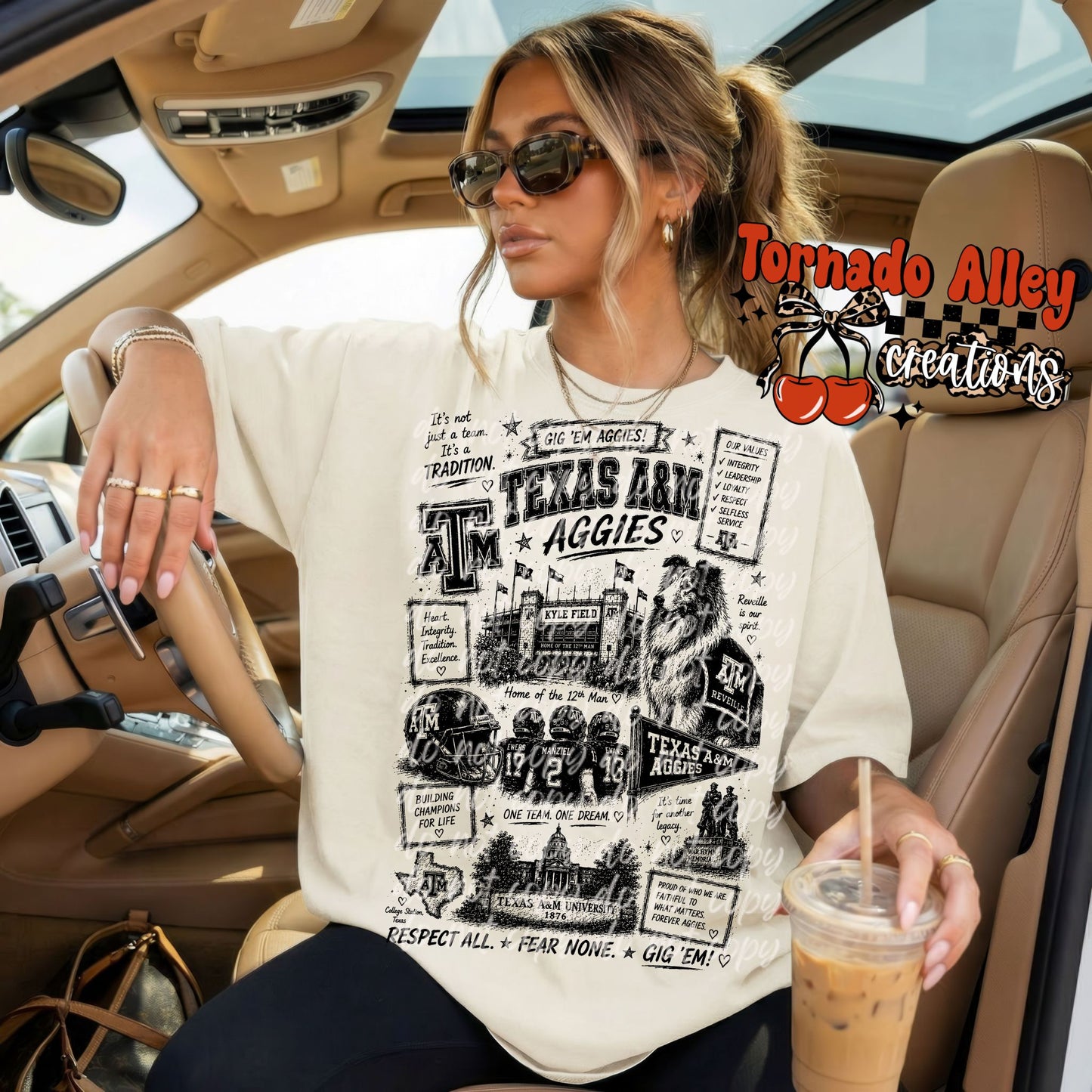 Texas Football Tee