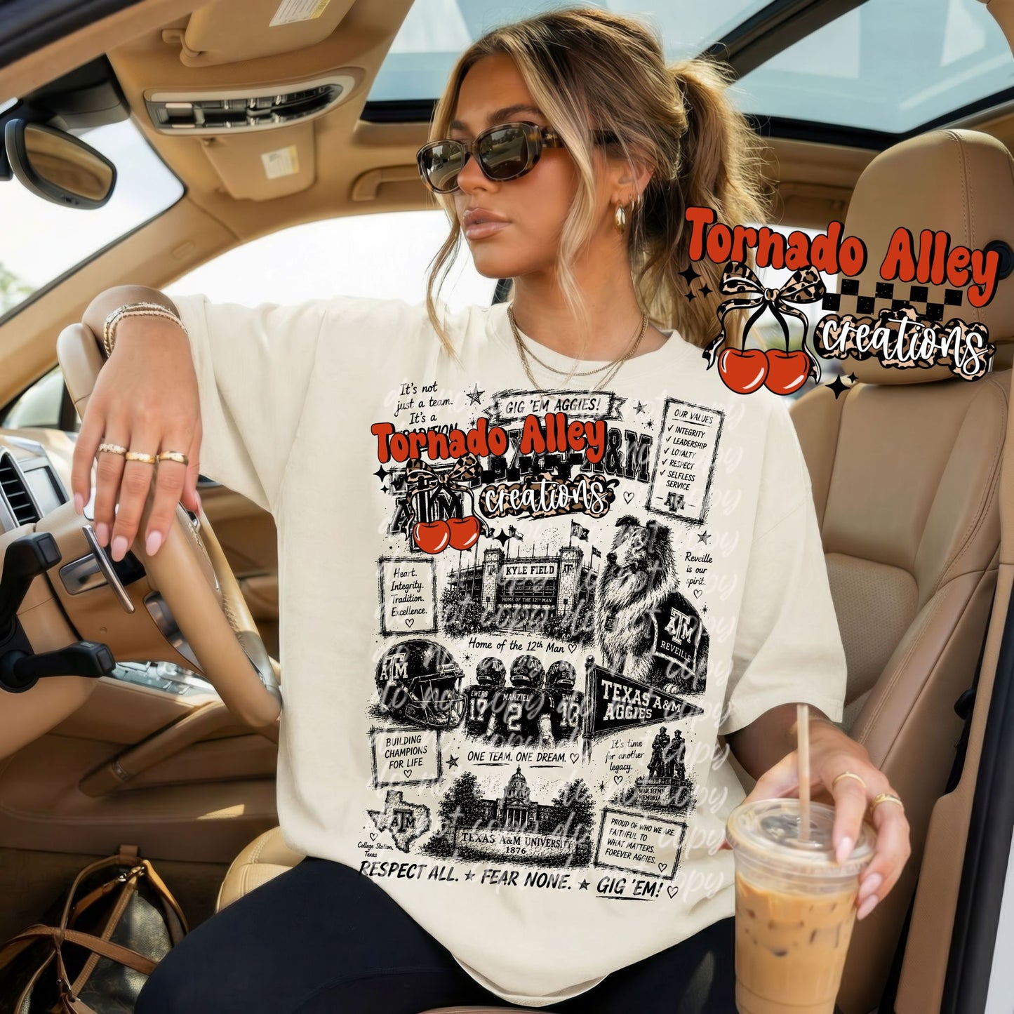 Texas Football Tee