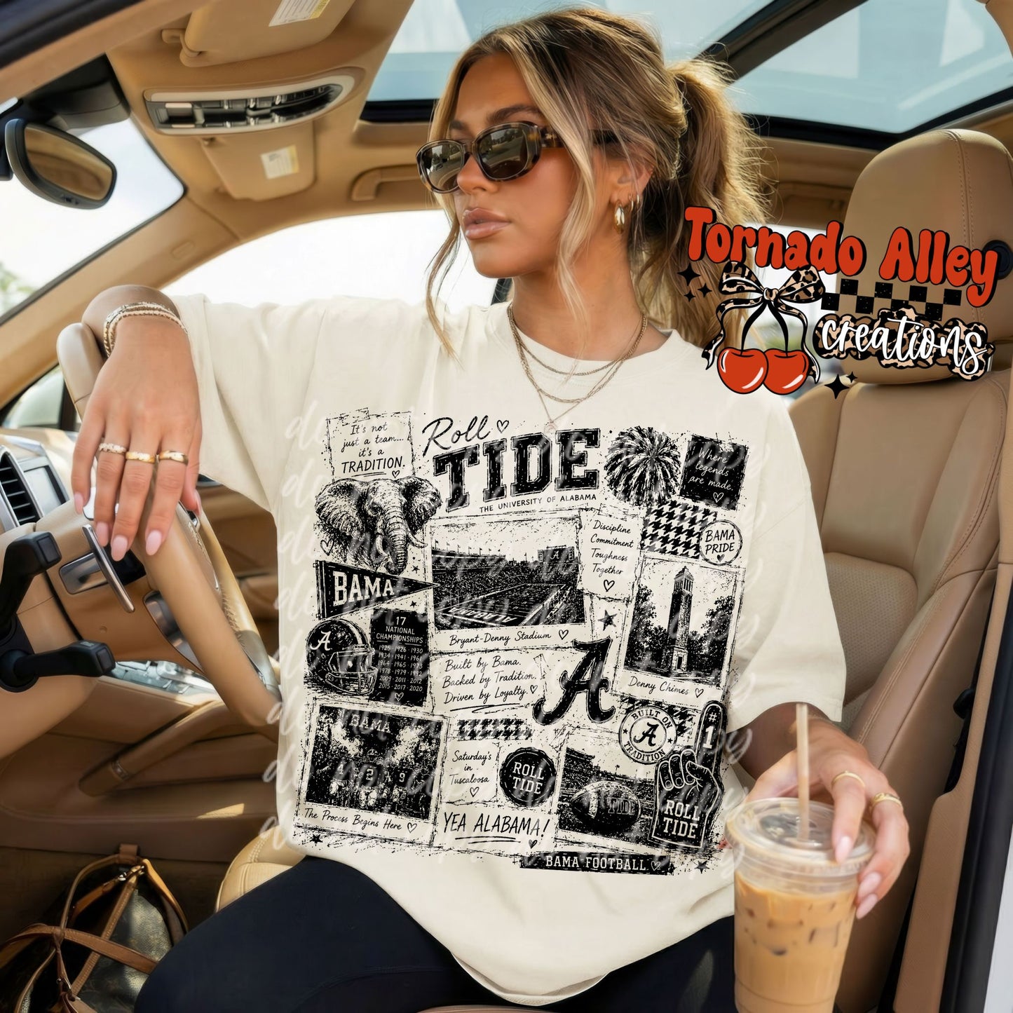 Alabama Football Tee