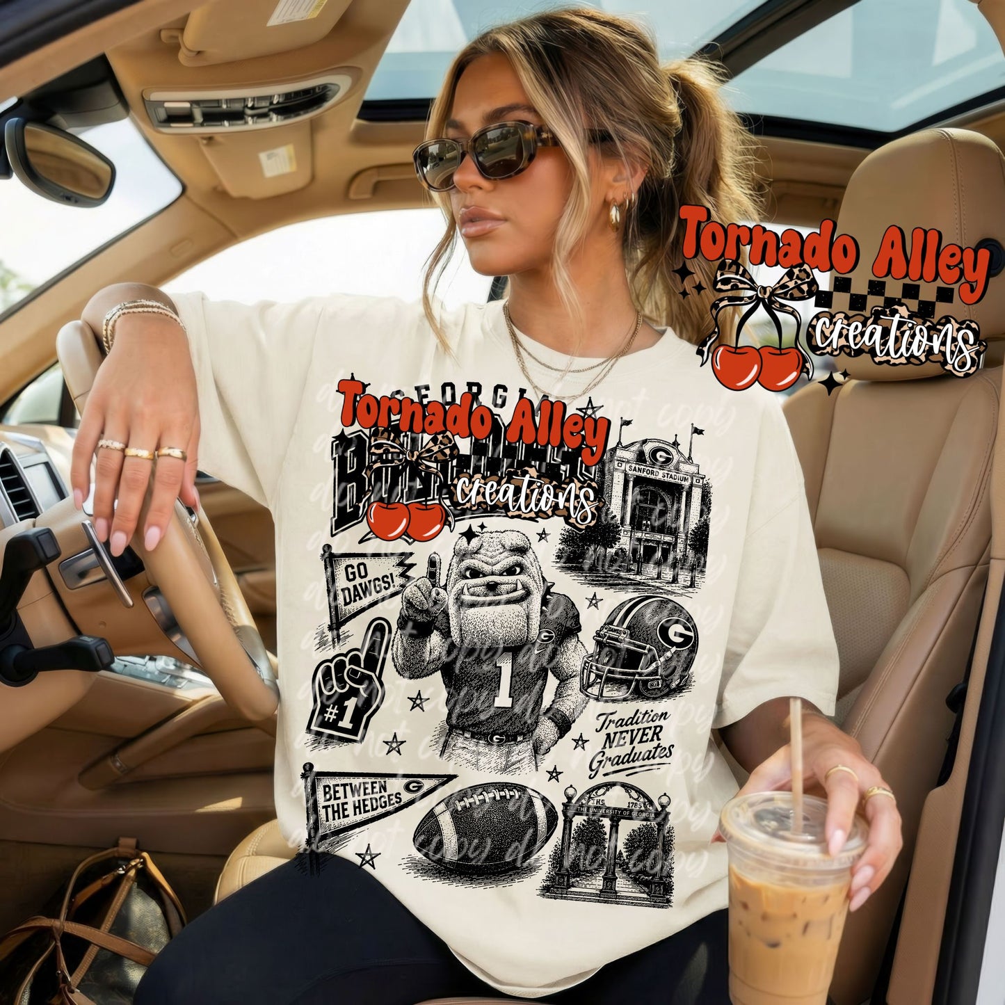 Georgia Football Tee