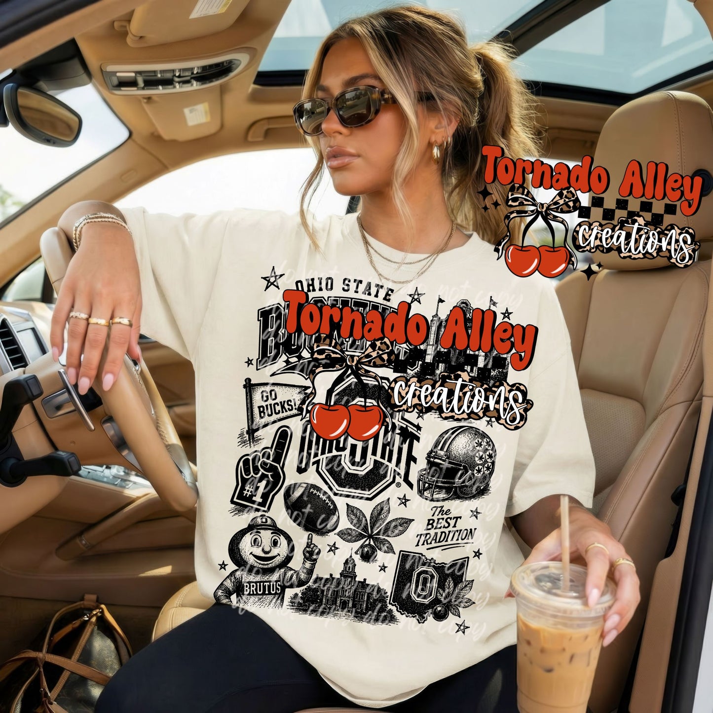 Ohio Football Tee