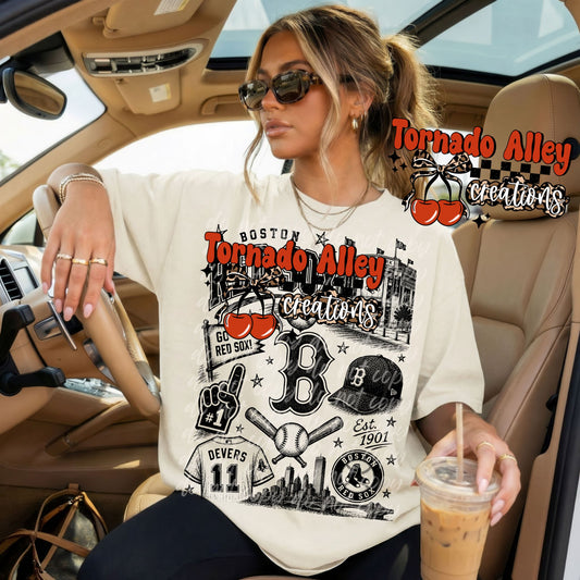 Boston Baseball Tee