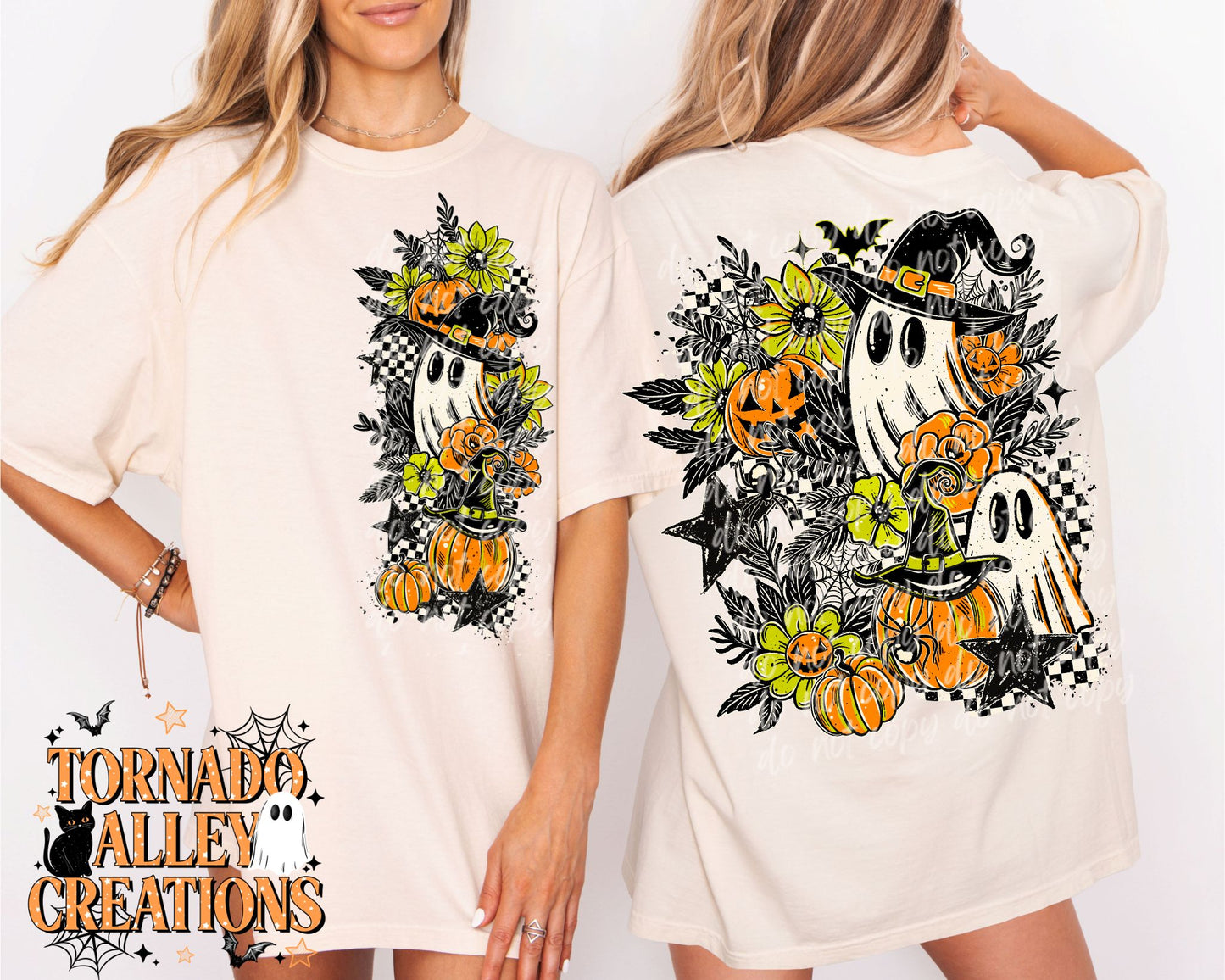 Floral Ghost Tee
