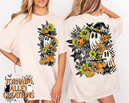Floral Ghost Tee