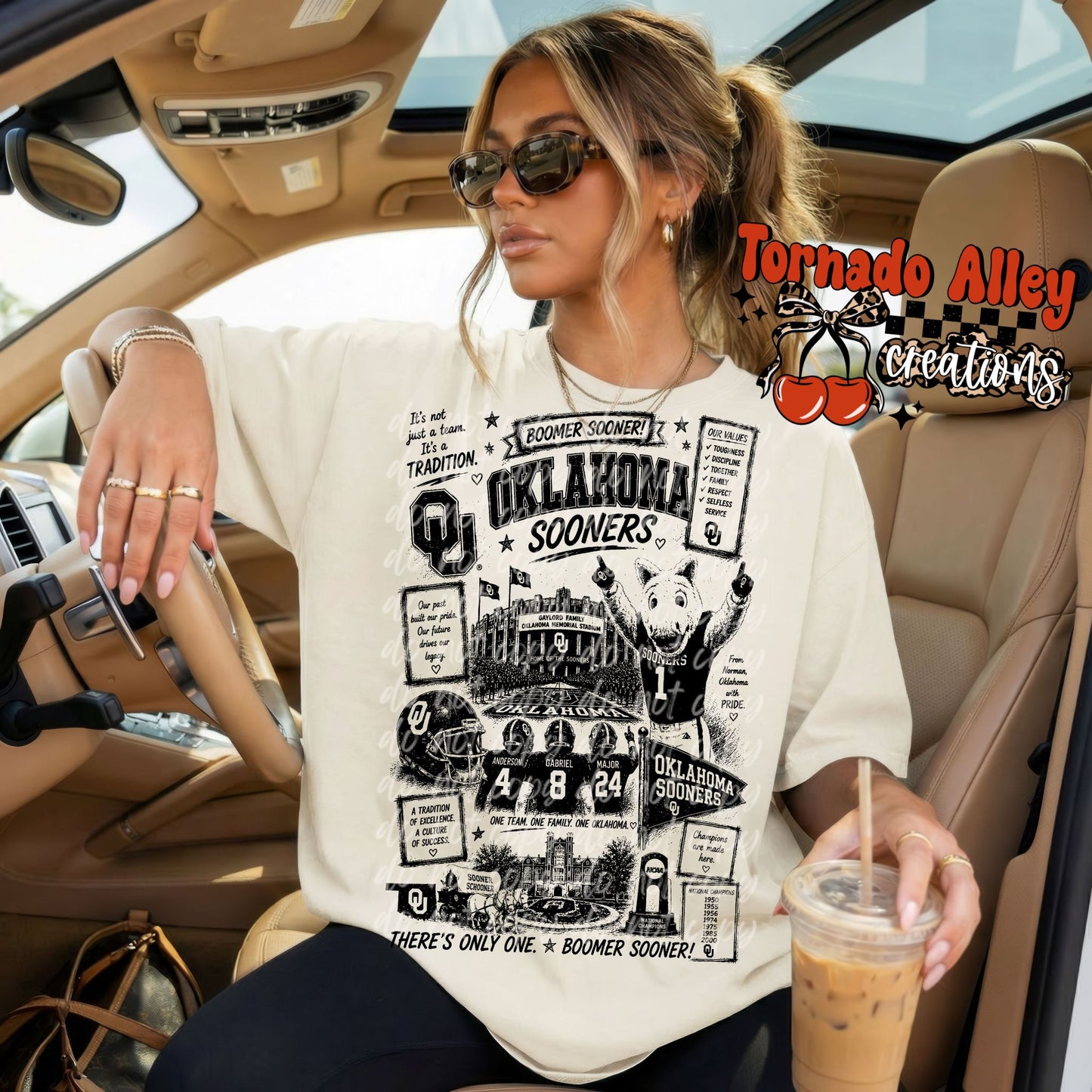 Oklahoma Football Tee