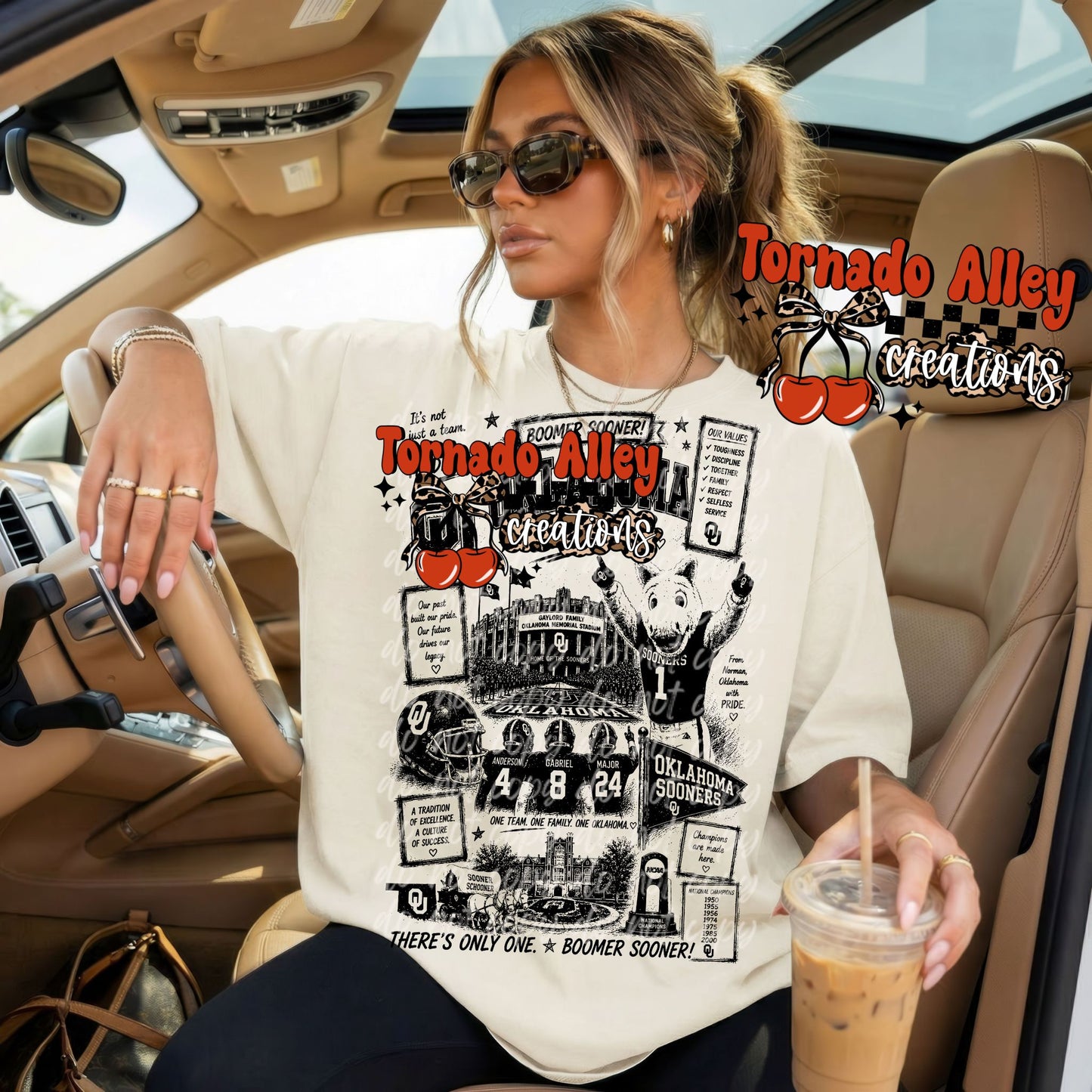 Oklahoma Football Tee