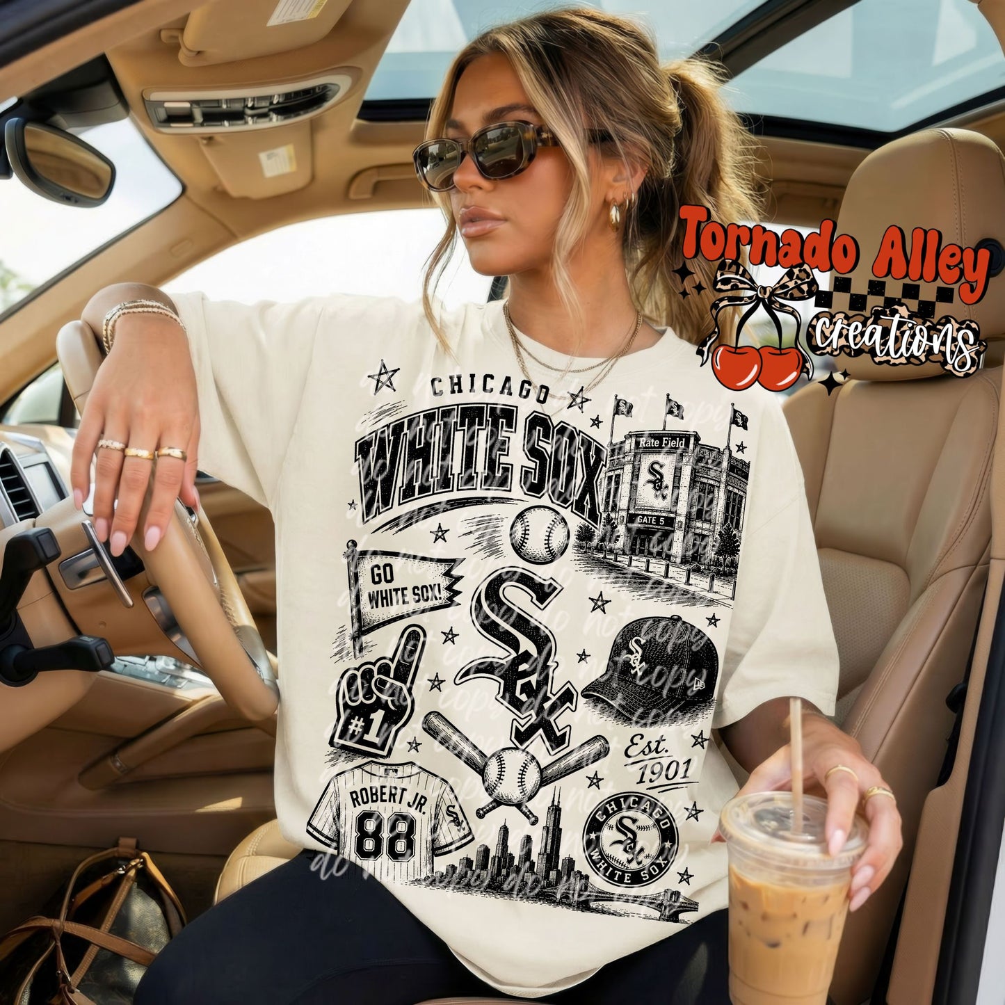 Chicago Baseball Tee