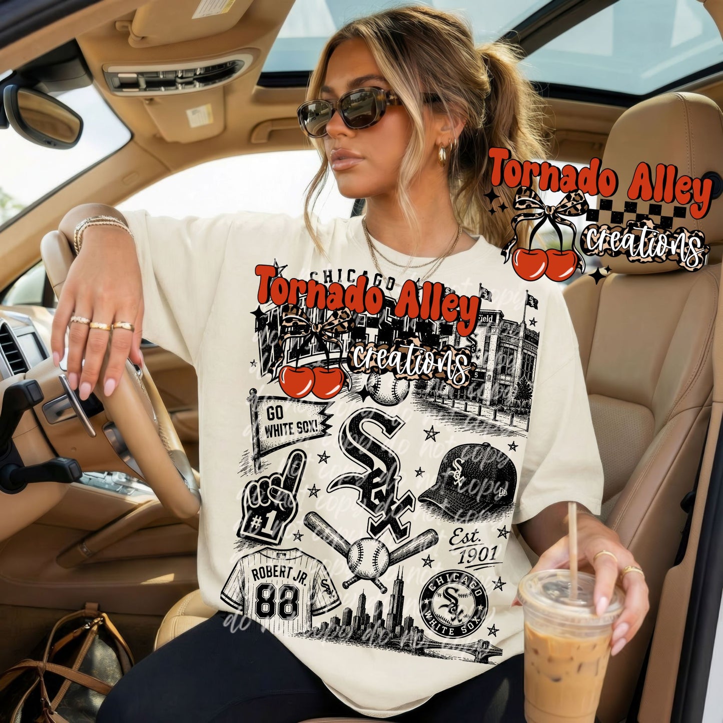 Chicago Baseball Tee