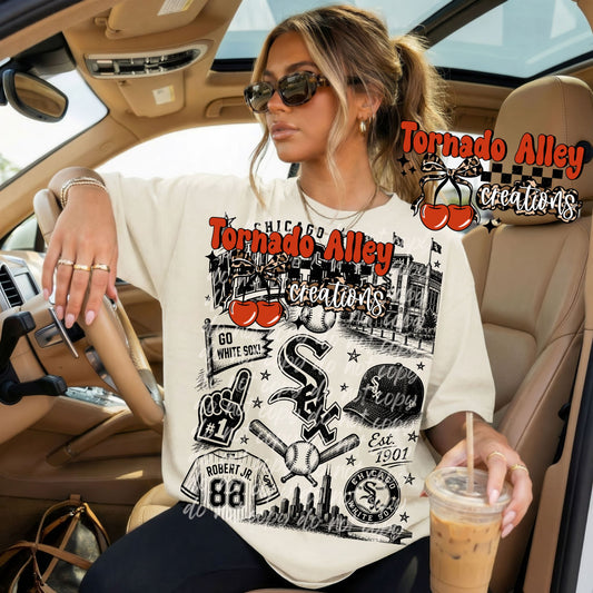 Chicago Baseball Tee