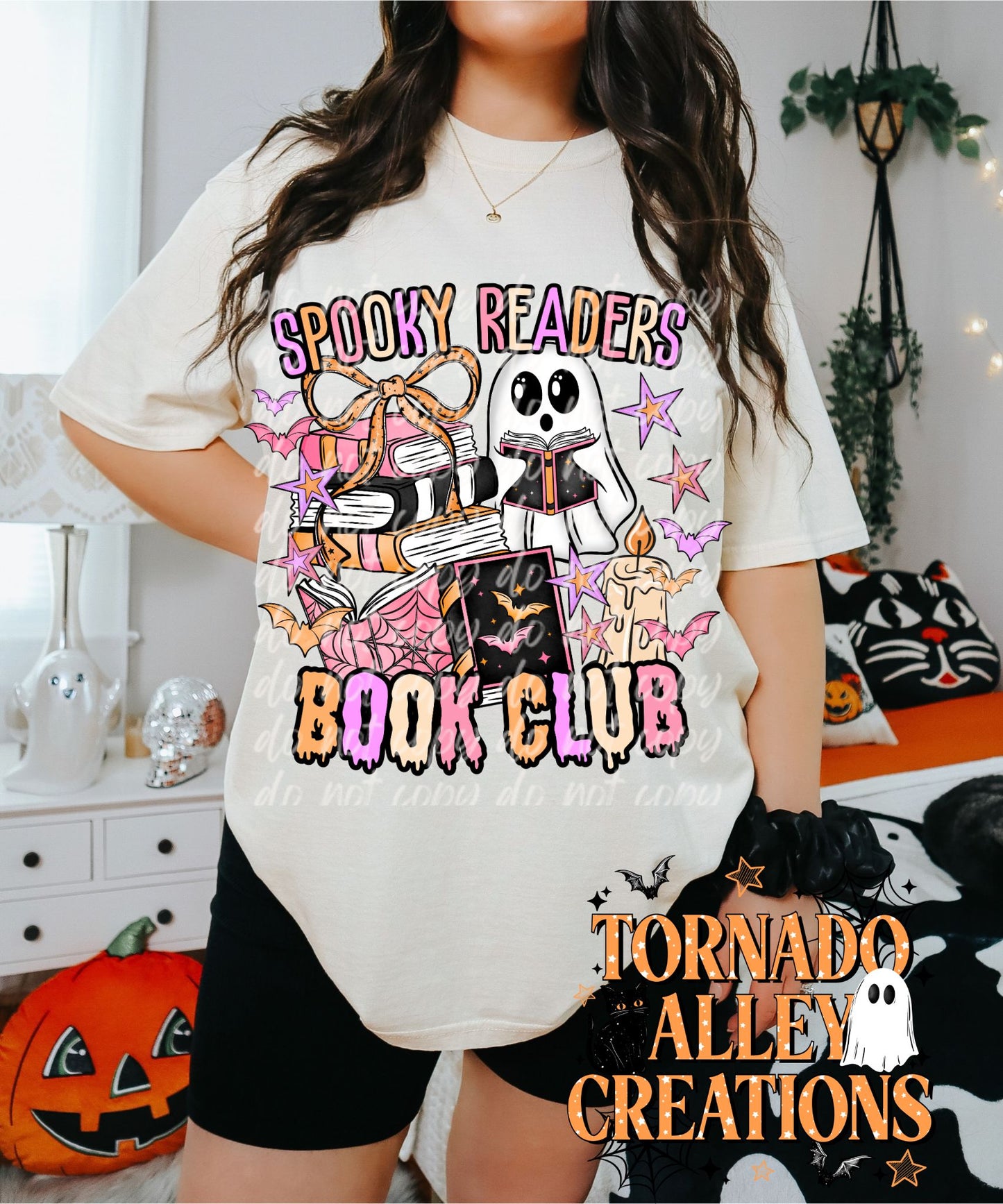 Spooky Readers Book Club Tee