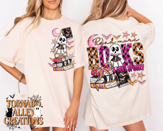 Read More Books Stay Spooky Tee