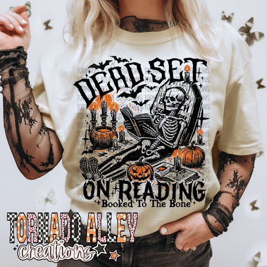 Spooky Set on Reading Tee