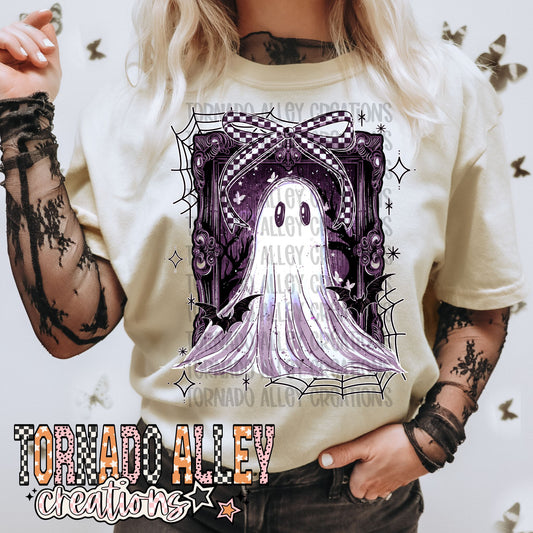 Spooky Preppy Ghost Tee