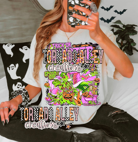 Halloween Green Guy Tee