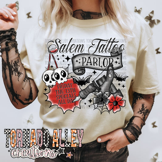 Salem Tattoo Parlor Tee