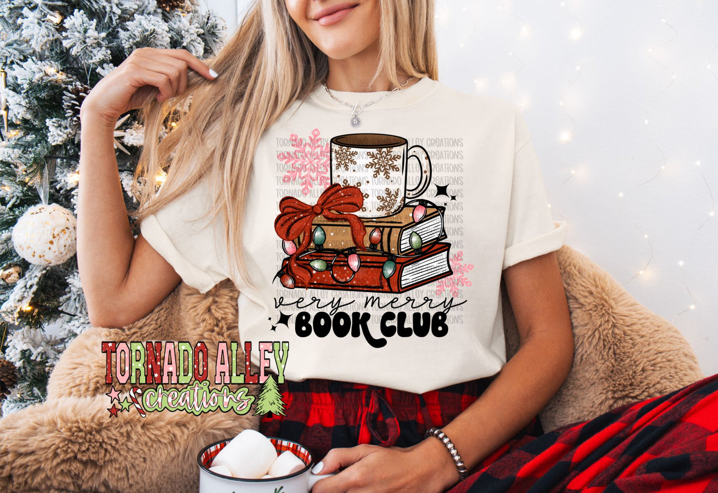 Very Merry Book Club Tee