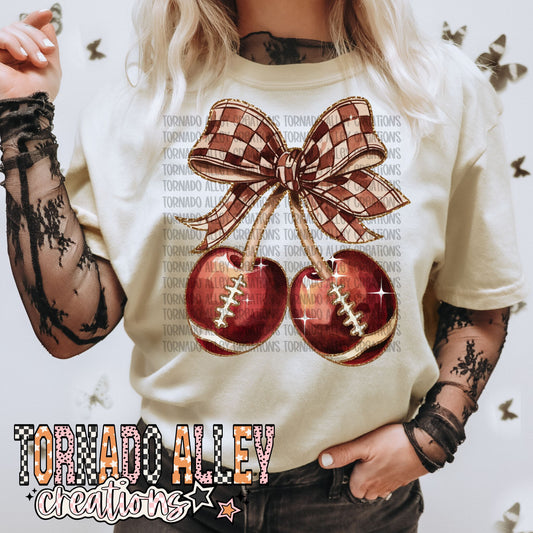 Football Cherries Tee