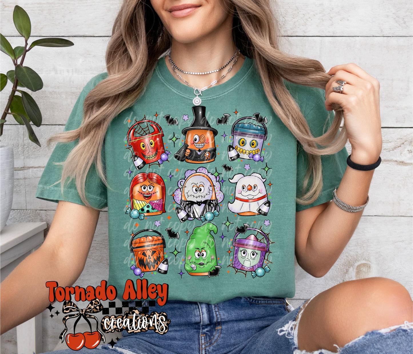 Spooky Nightmare Buckets Tee