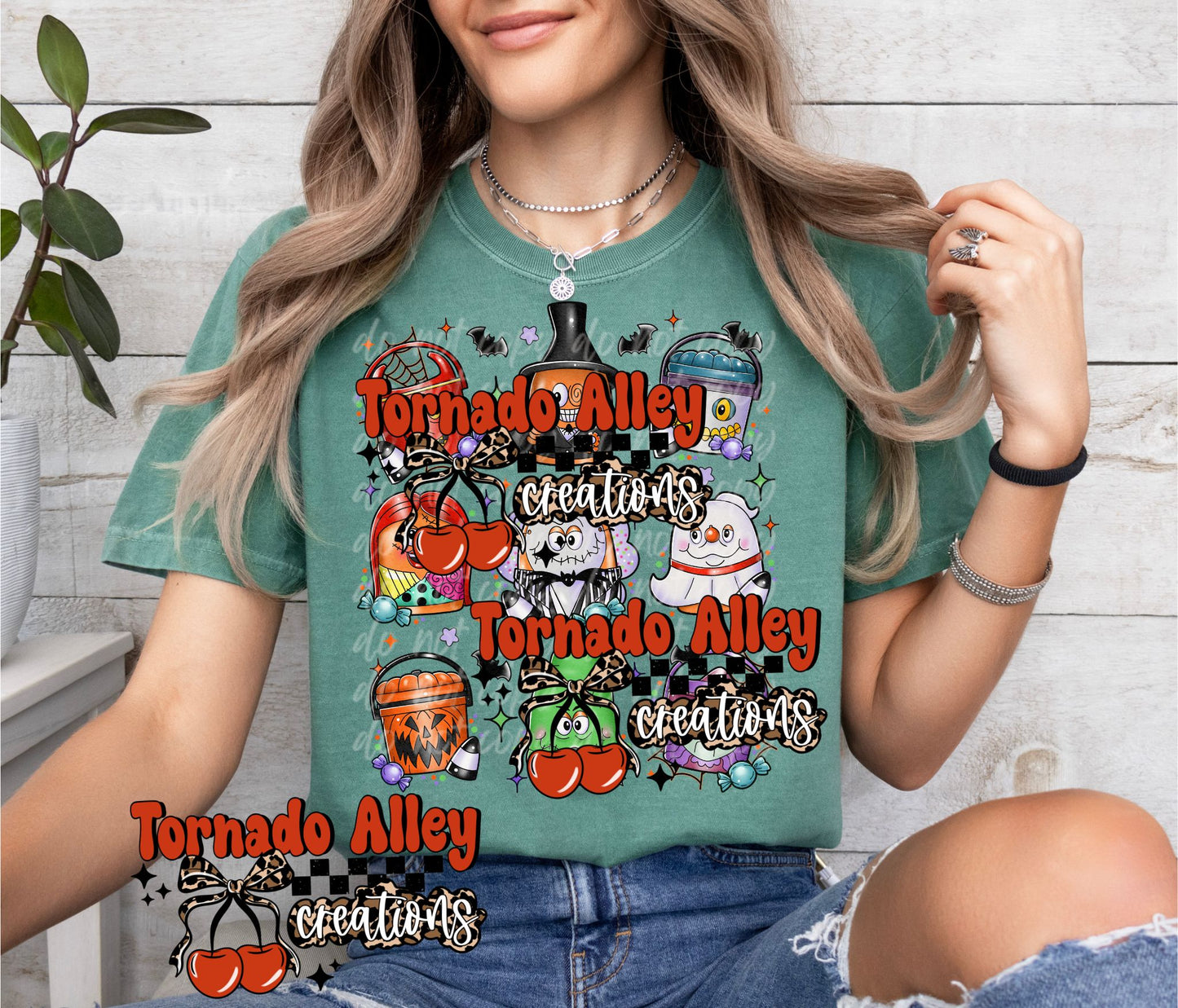 Spooky Nightmare Buckets Tee