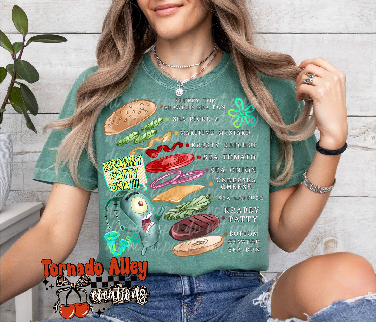 Burger Recipe Tee