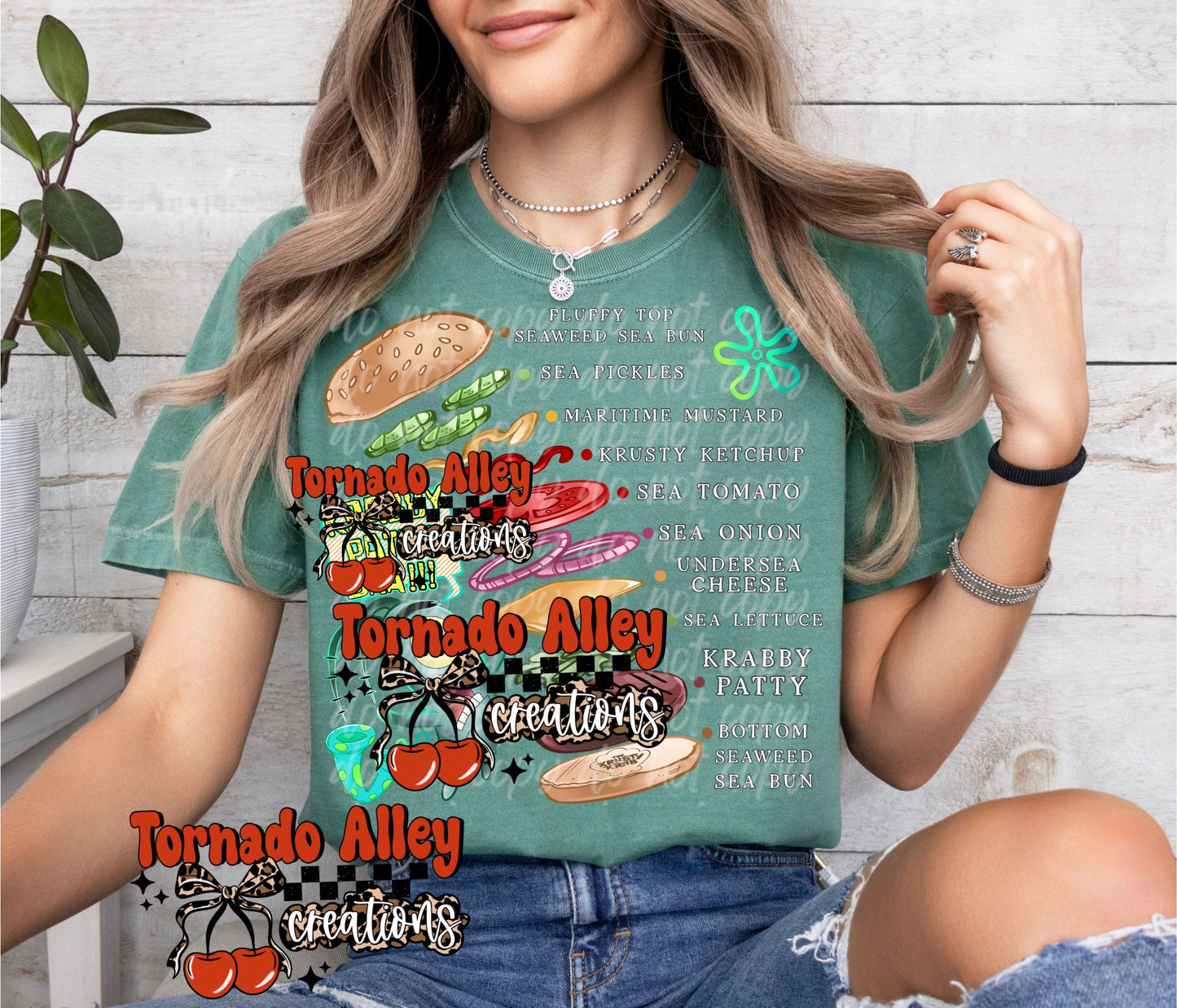 Burger Recipe Tee