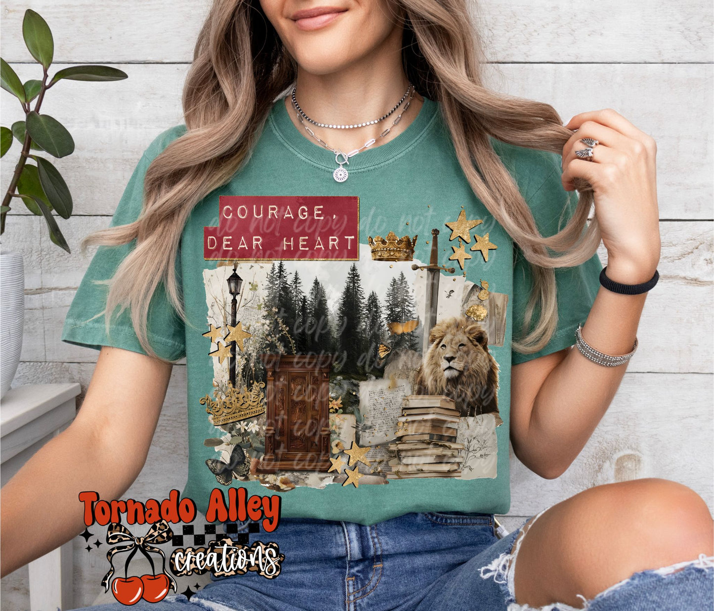 Courage Bookish Tee