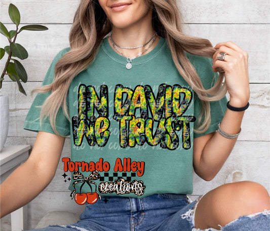 In David We Trust Oklahoma City Weather Tee