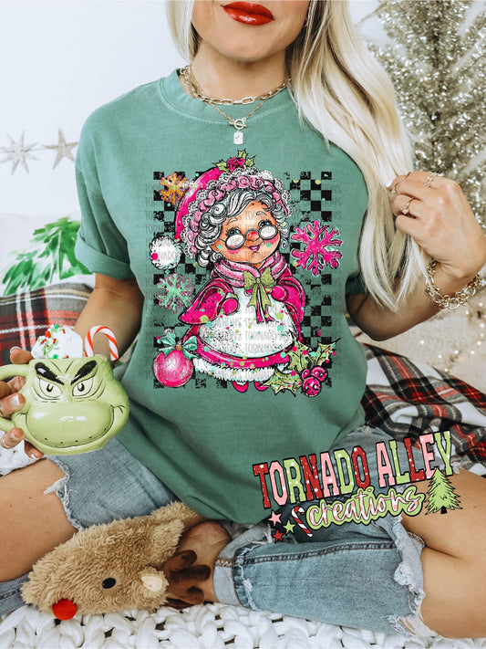 Miss Claus Doodle Tee