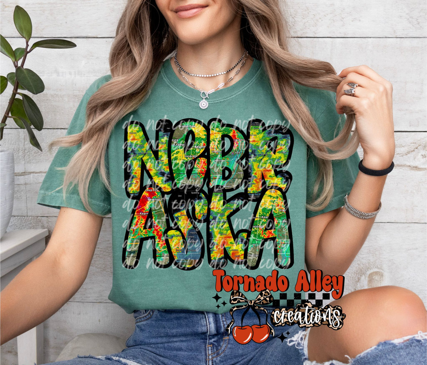Nebraska Weather Radar Tee