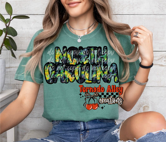 North Carolina Weather Radar Tee