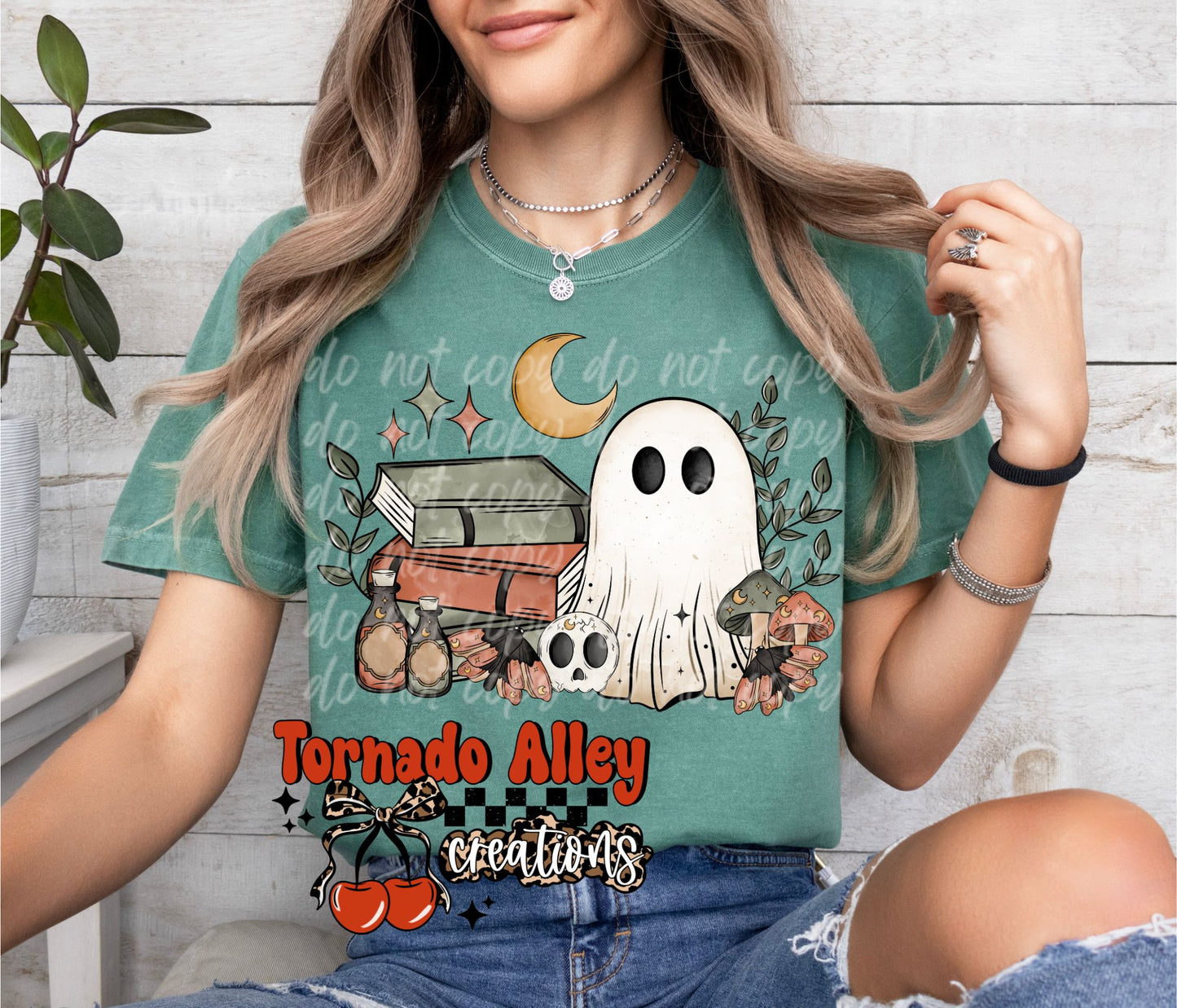Cottage Core Bookish Tee