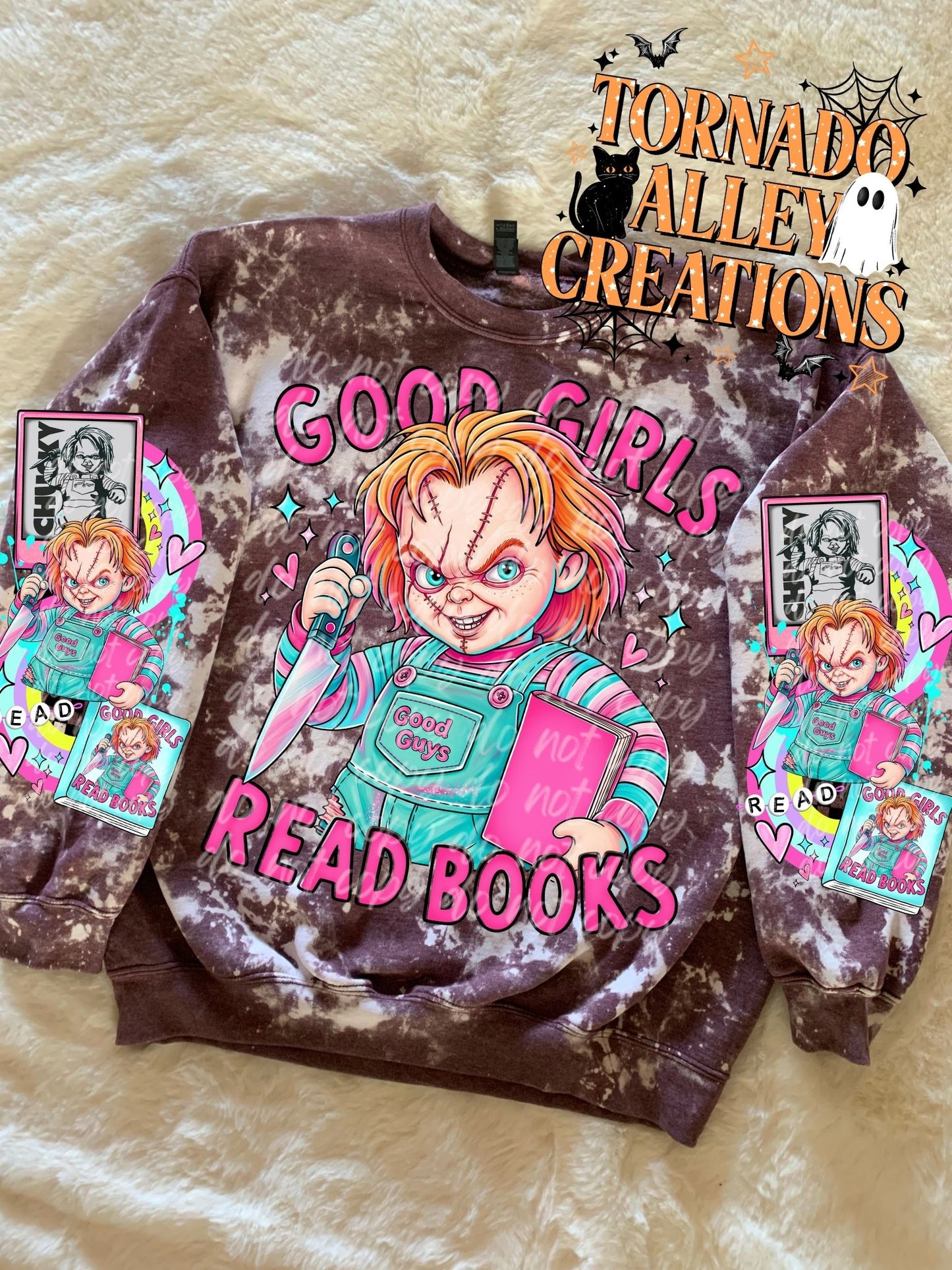 Good Girls Read Books Crewneck