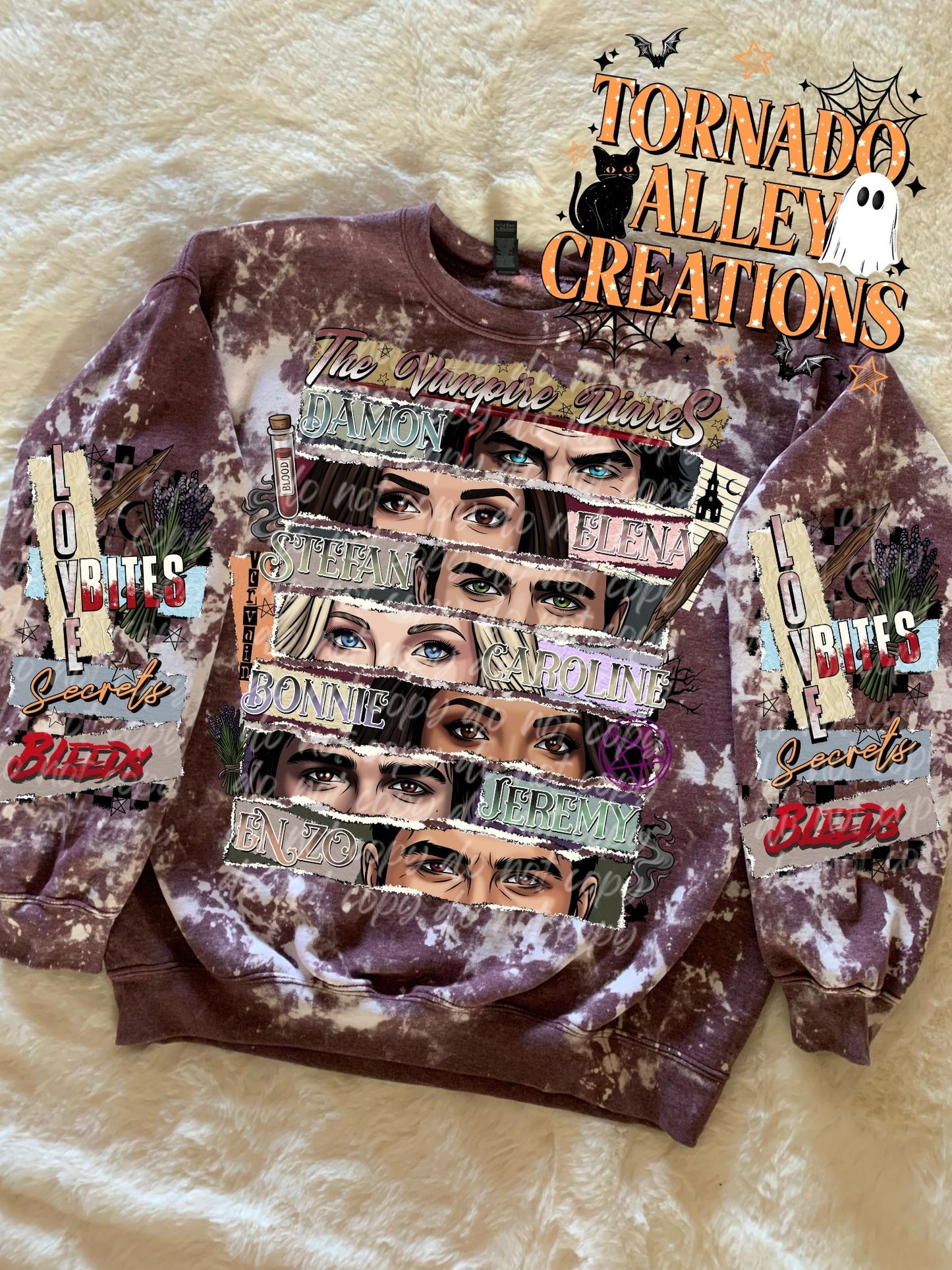 Spooky Vampire Crewneck