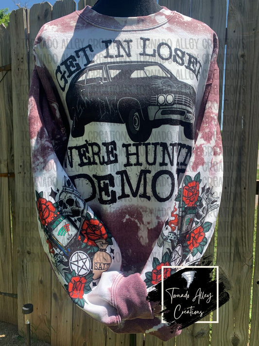 Hunting Demons Crewneck