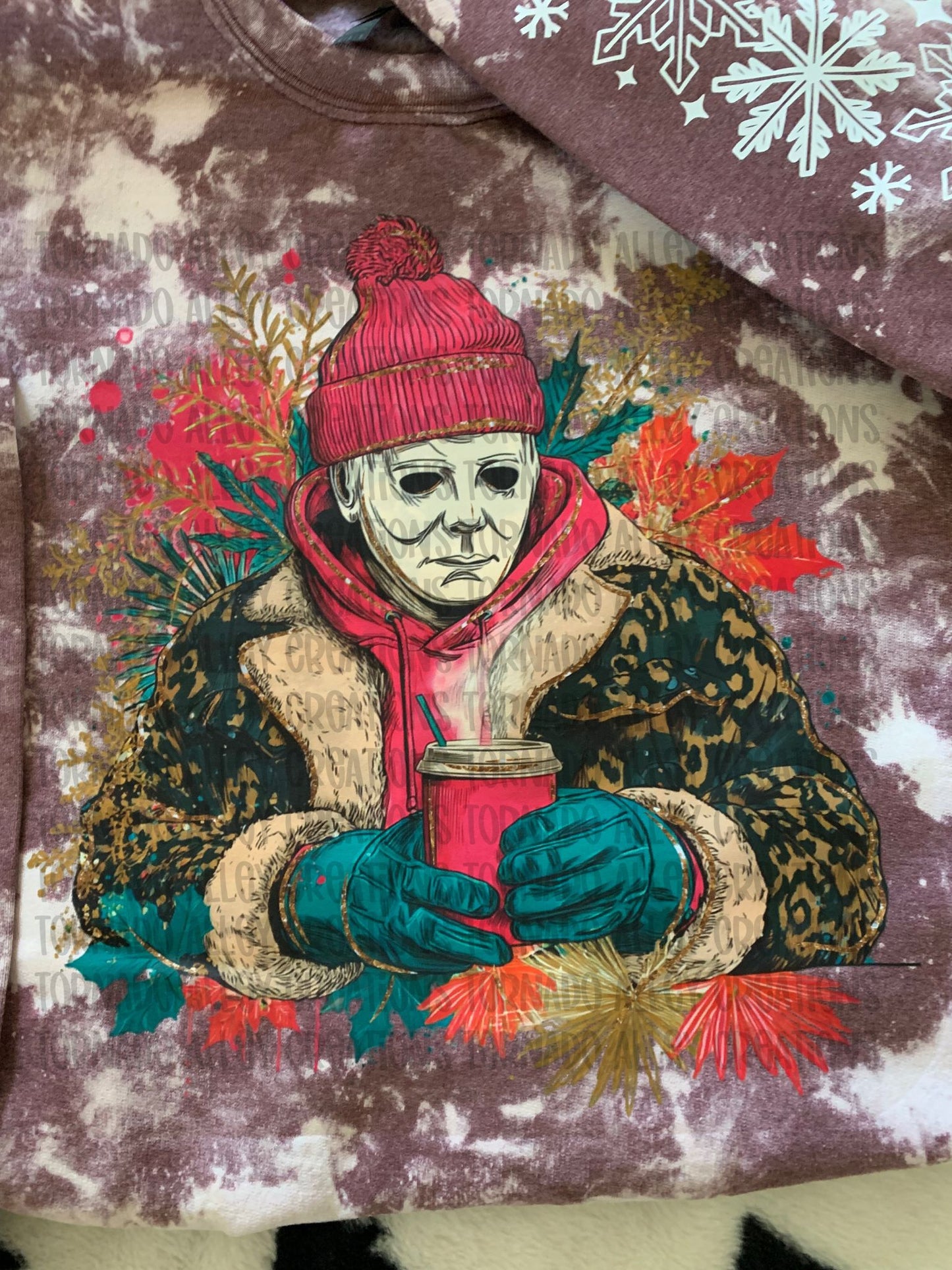 Spooky Boho Slasher Crewneck