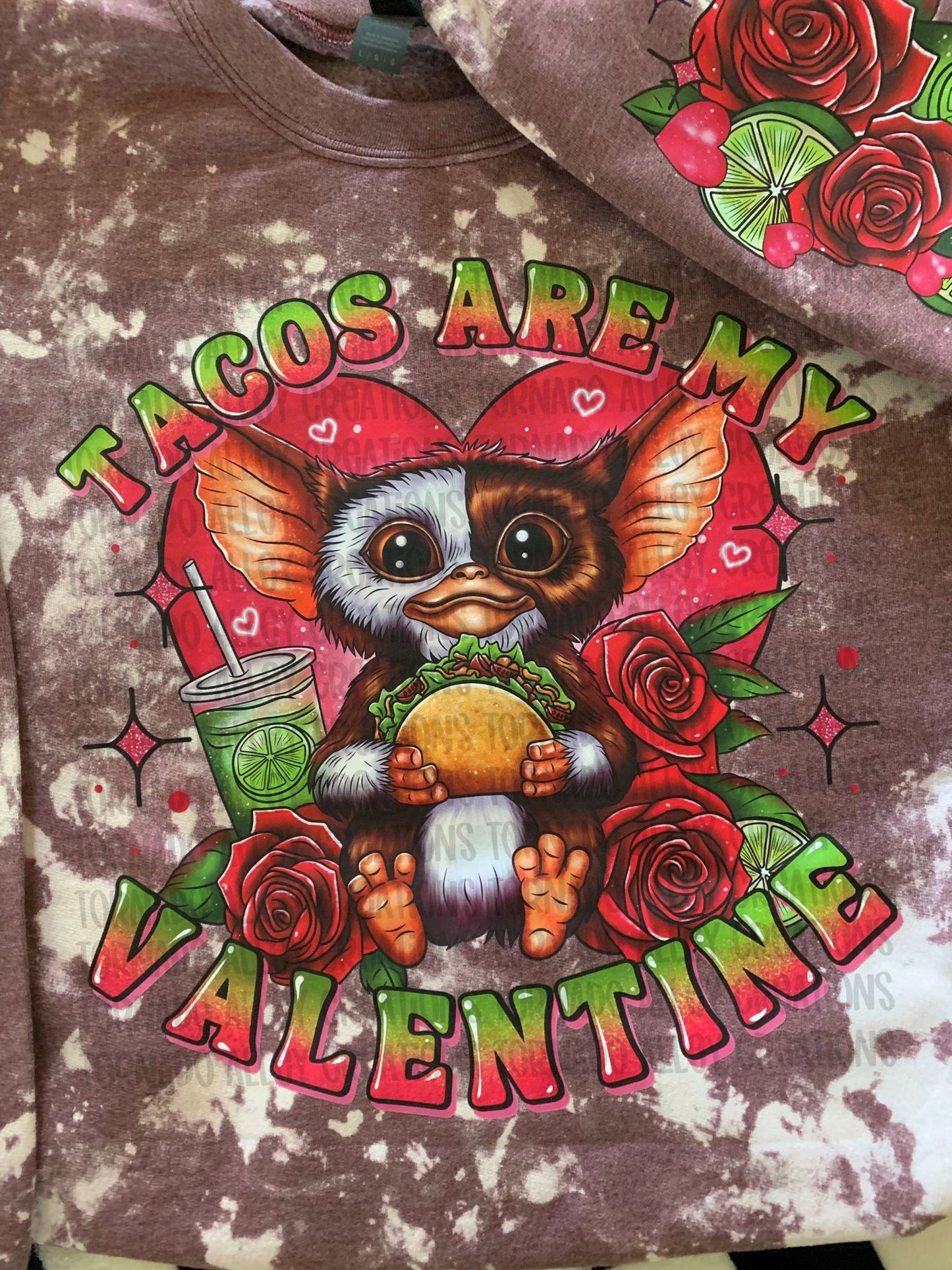 Tacos Are My Valentine Crewneck