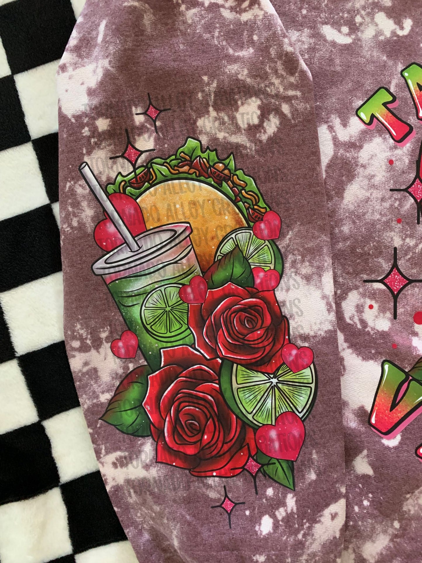 Tacos Are My Valentine Crewneck
