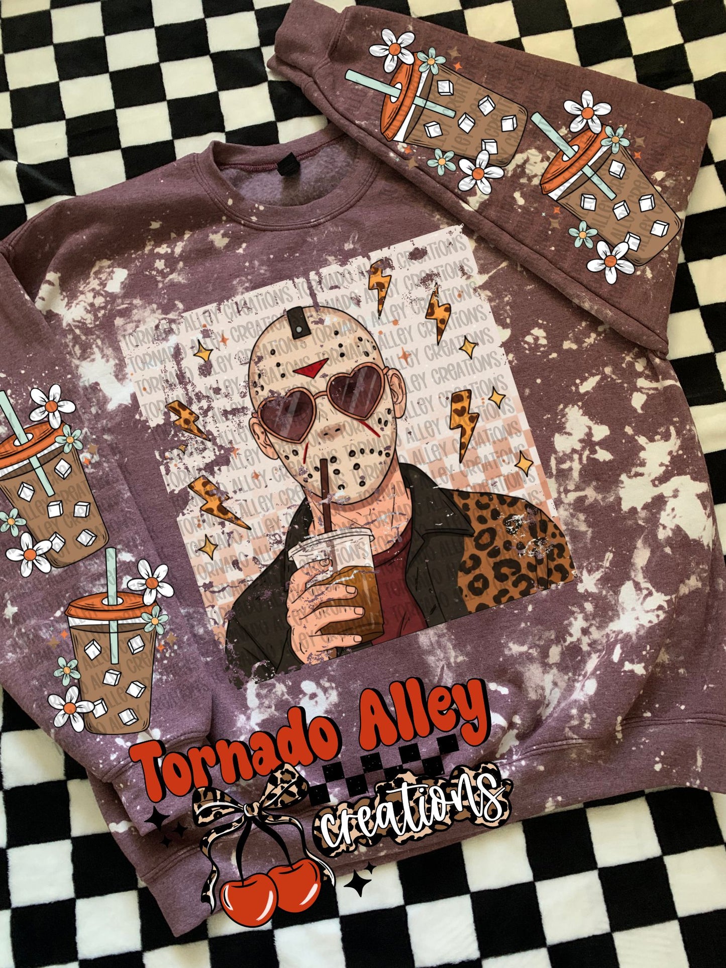 Scary Slasher Coffee Crewneck