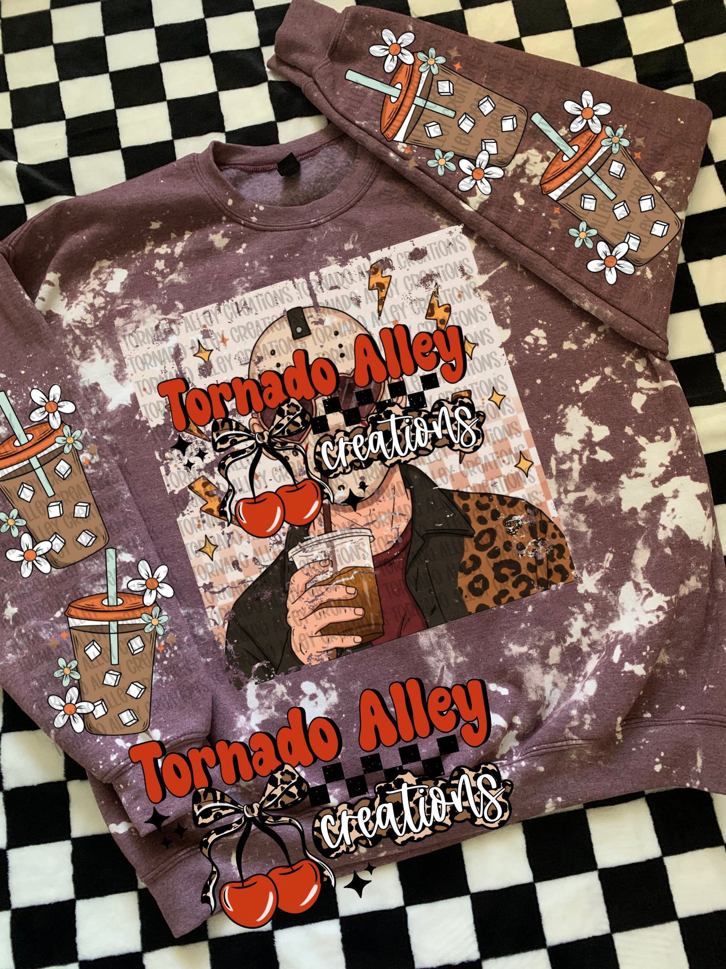 Scary Slasher Coffee Crewneck