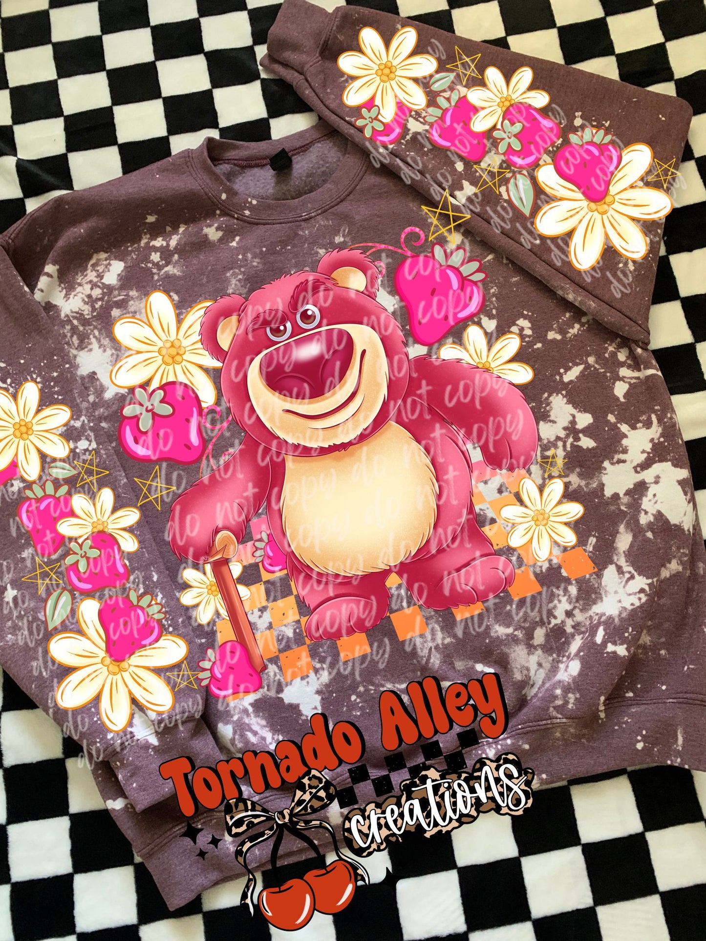 Strawberry Bear Crewneck