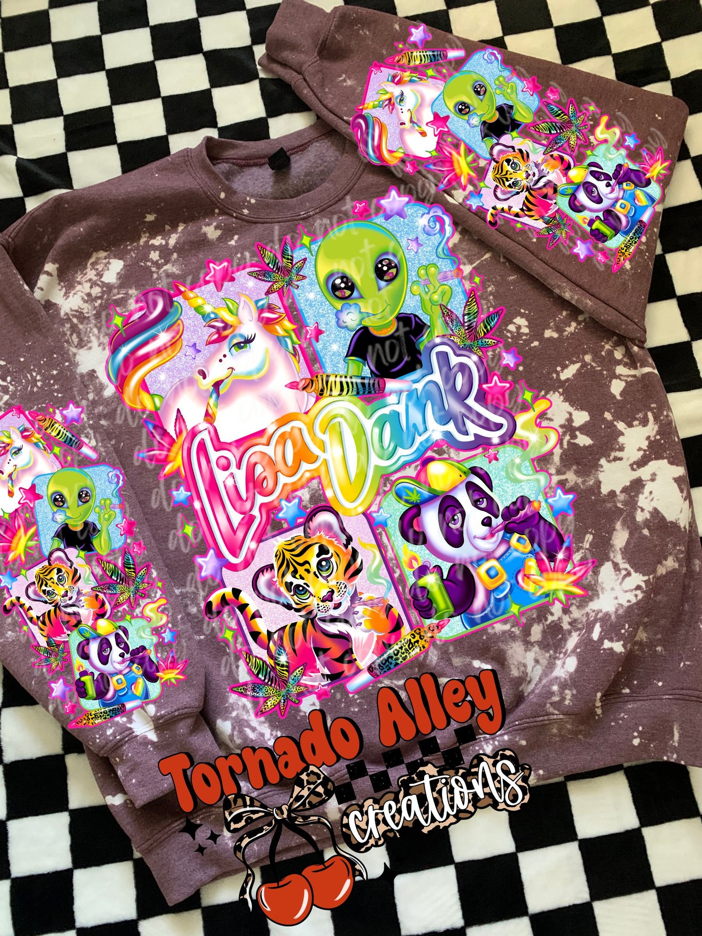 Neon Retro Crewneck