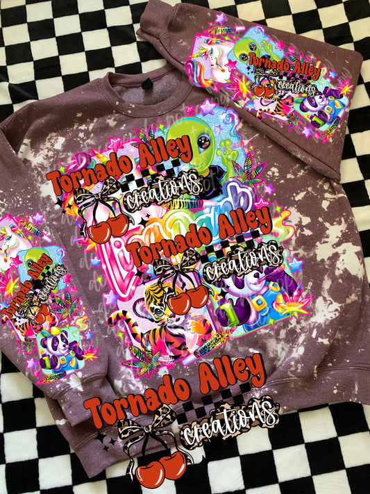 Neon Retro Crewneck